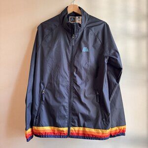 ALDI Grocery Stores Employee Full Zip Jacket Windbreaker Size Medium
